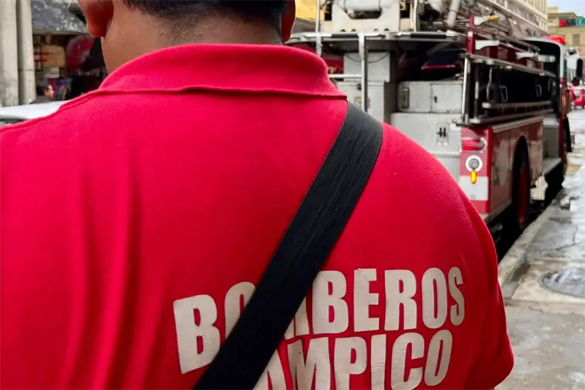 Hombre es arrestado por causar incendio en centro histórico/ FOTO: Axel Hassel