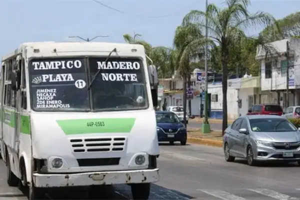 Esta es la nueva tarifa de transporte p&uacute;blico en Tamaulipas a partir de este s&aacute;bado 20 de diciembre