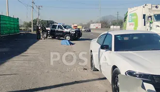 Hombre muere atropellado en Escobedo