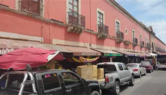 Esta calle del centro de Durango está cerrada por ventas de Navidad 2025
