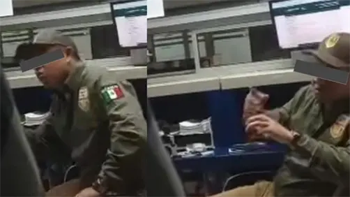 VIDEO | Investigan a agentes del INM por presuntos abusos contra paisanos en el puente de Matamoros, Tamaulipas