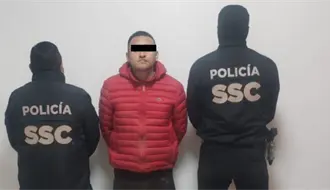Detienen a Giovanni N presunto extorsionador ligado al nacomenudeo en Azcapotzalco