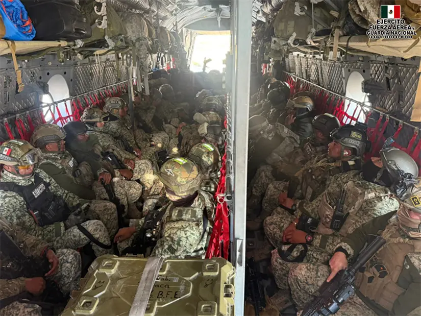 imagen recuadro Foto: X (@Defensamx1)