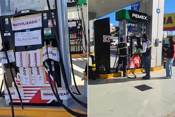 Profeco cierra gasolineras en Baja California Sur por vender litros incompletos