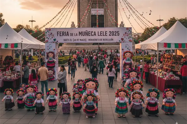 Feria de la Mu&ntilde;eca Lele 2025: conoce hasta cu&aacute;ndo podr&aacute;s visitarla en el Monumento a la Revoluci&oacute;n