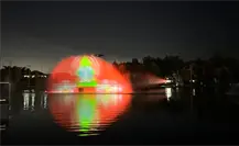 Feria Navideña 2025: ¿Cuál es el horario del show de luces en el lago?