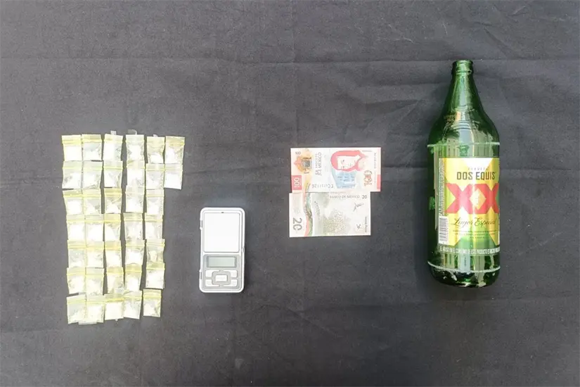 Fuerza Civil y de la Agencia Estatal de Investigaciones lograron la detención de un hombre. Foto: FC